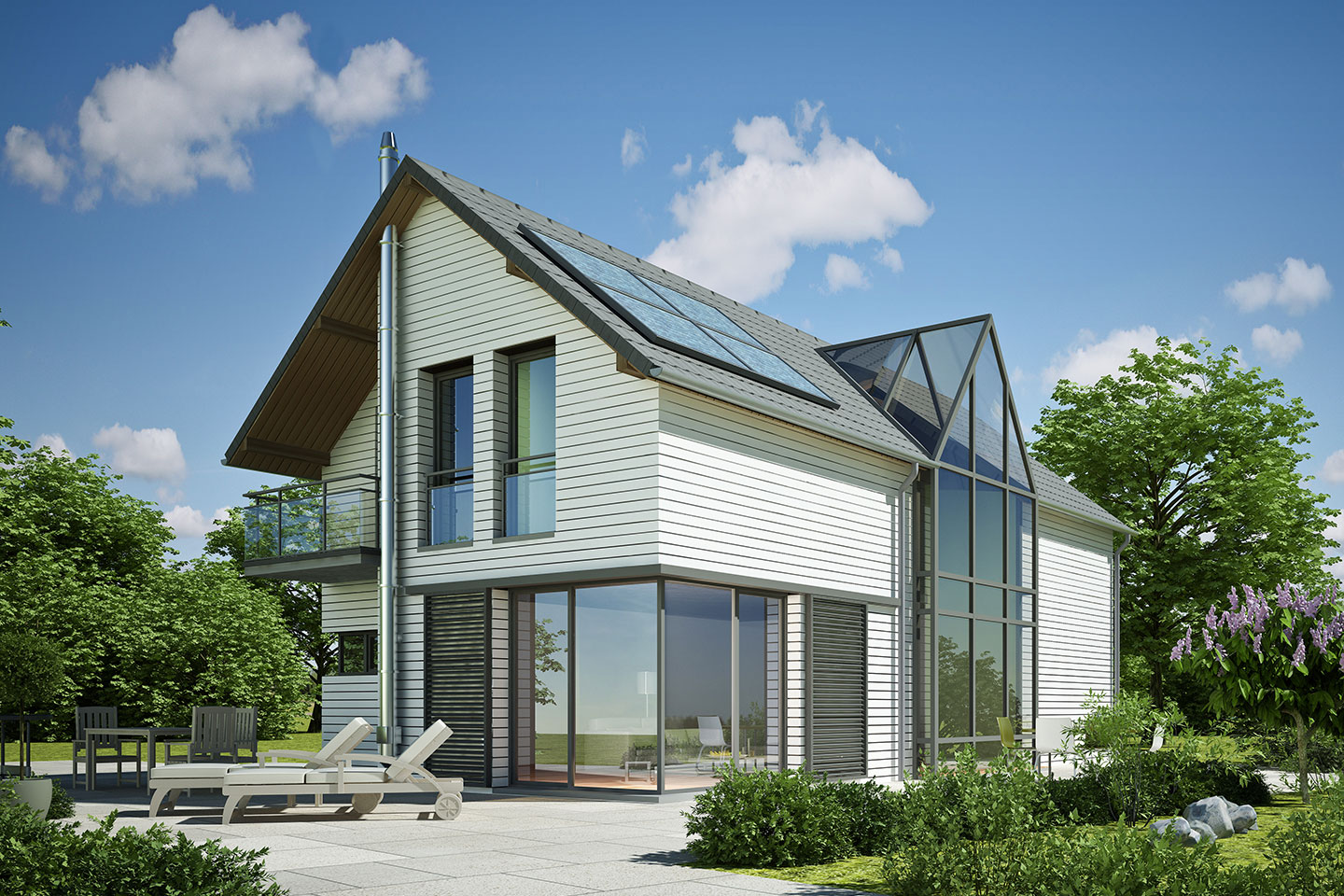 Guaranteed modern home