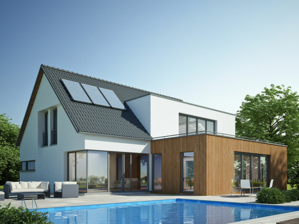 Villa relaxing green view
